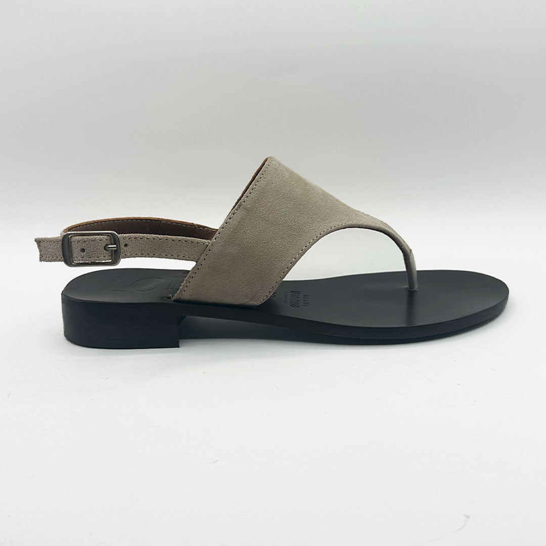 Sandalo Zoe camoscio beige