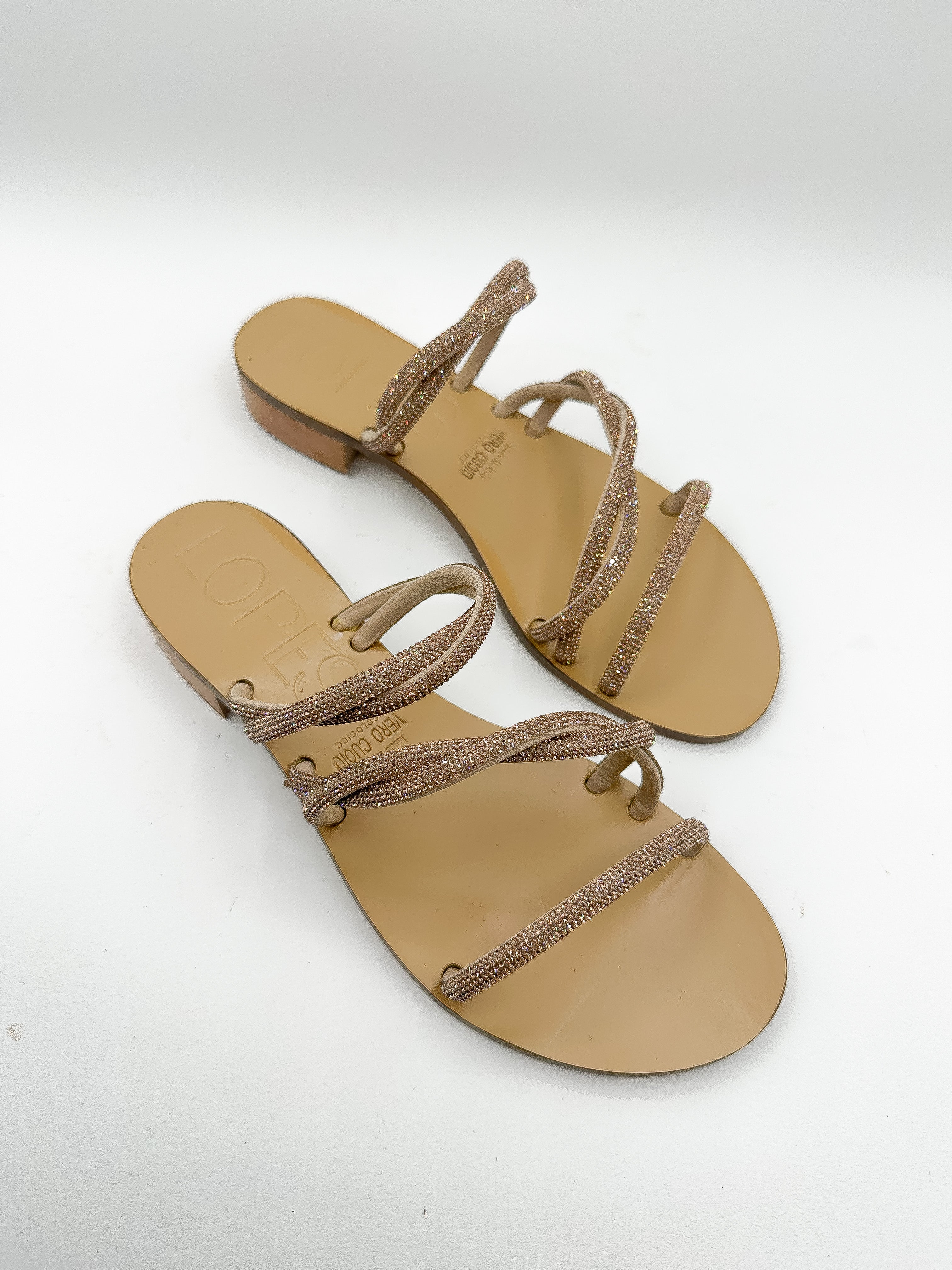 Sandalo gioiello Berta oro 06
