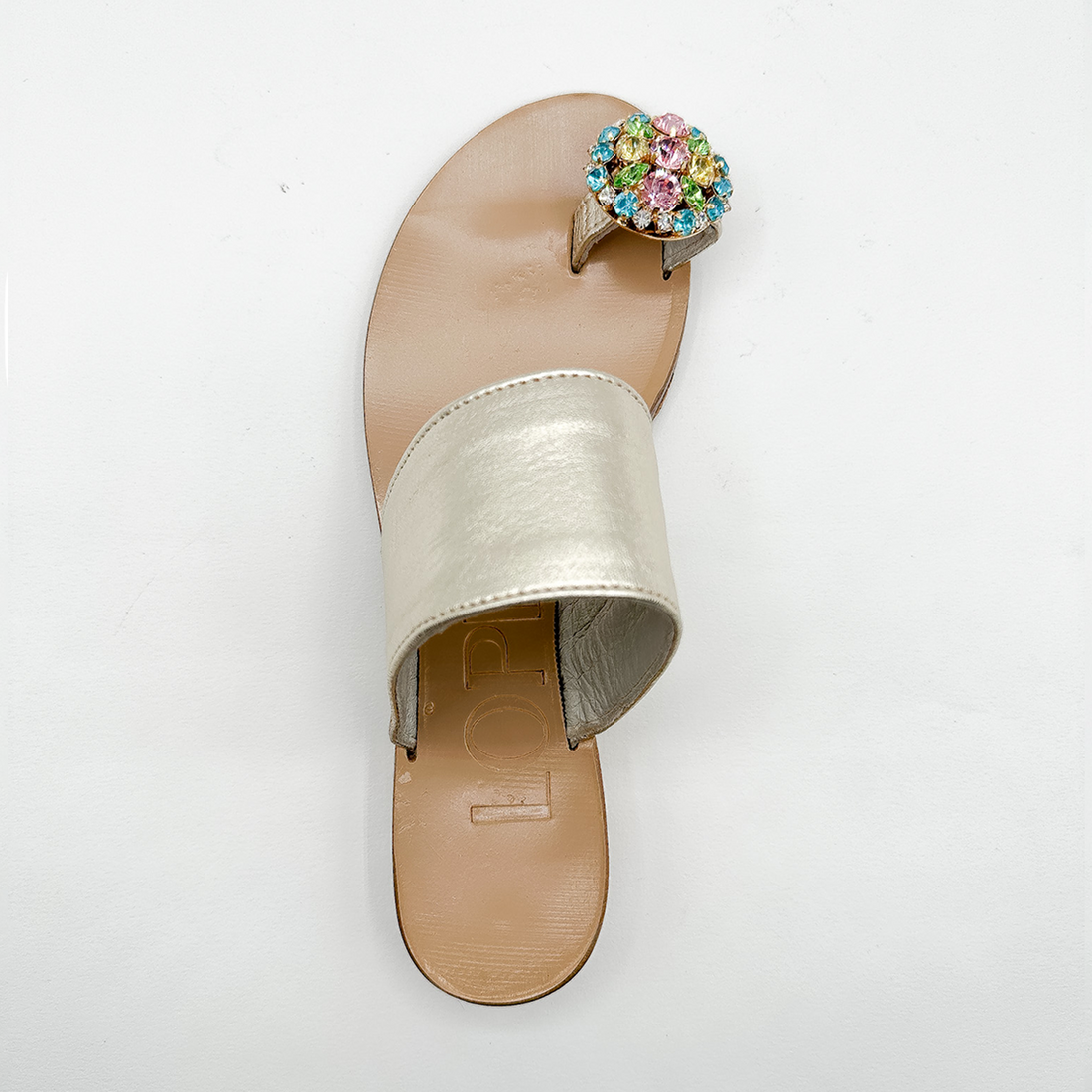 Sandalo gioiello Rosa multicolor 02